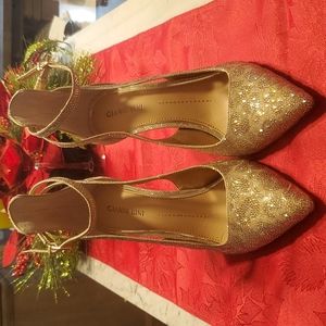 Gianni Bini  Lulaatwo Sand Gold size 8 shoes
